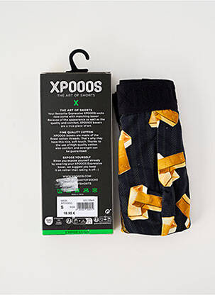 Bokseris fantazijos raštas geltona XPOOOS vyras