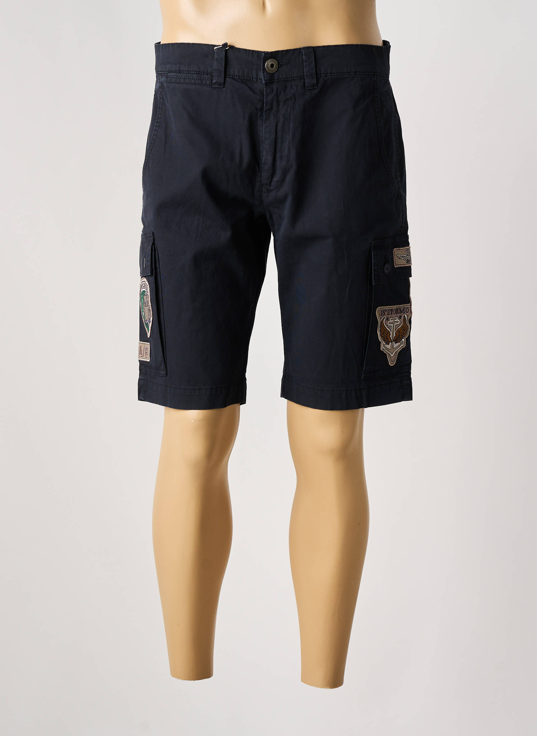 Bermudas tamprumas normala dydis mėlyna AERONAUTICA vyras