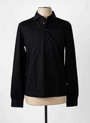 Polo ilgos rankovės ilgos rankovės juodas HUGO BOSS vyras
