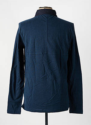 Polo ilgos rankovės ilgos rankovės mėlyna AERONAUTICA vyras