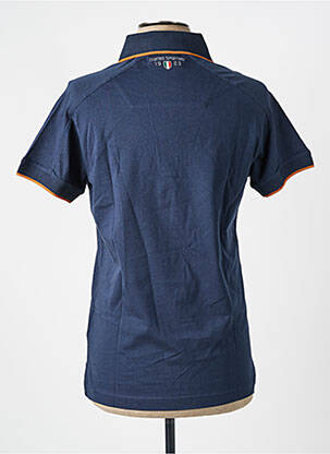 Polo jersey audinys trumpas rankovės mėlyna AERONAUTICA vyras