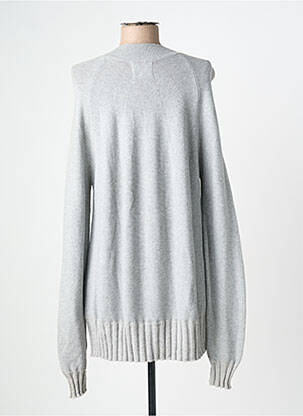 Megztinis chinamas audinys ilgos rankovės pilka YAYA moteris