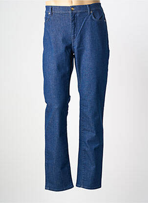 Lieknos džinsai brutinis audimas normala dydis mėlyna TRUSSARDI JEANS vyras