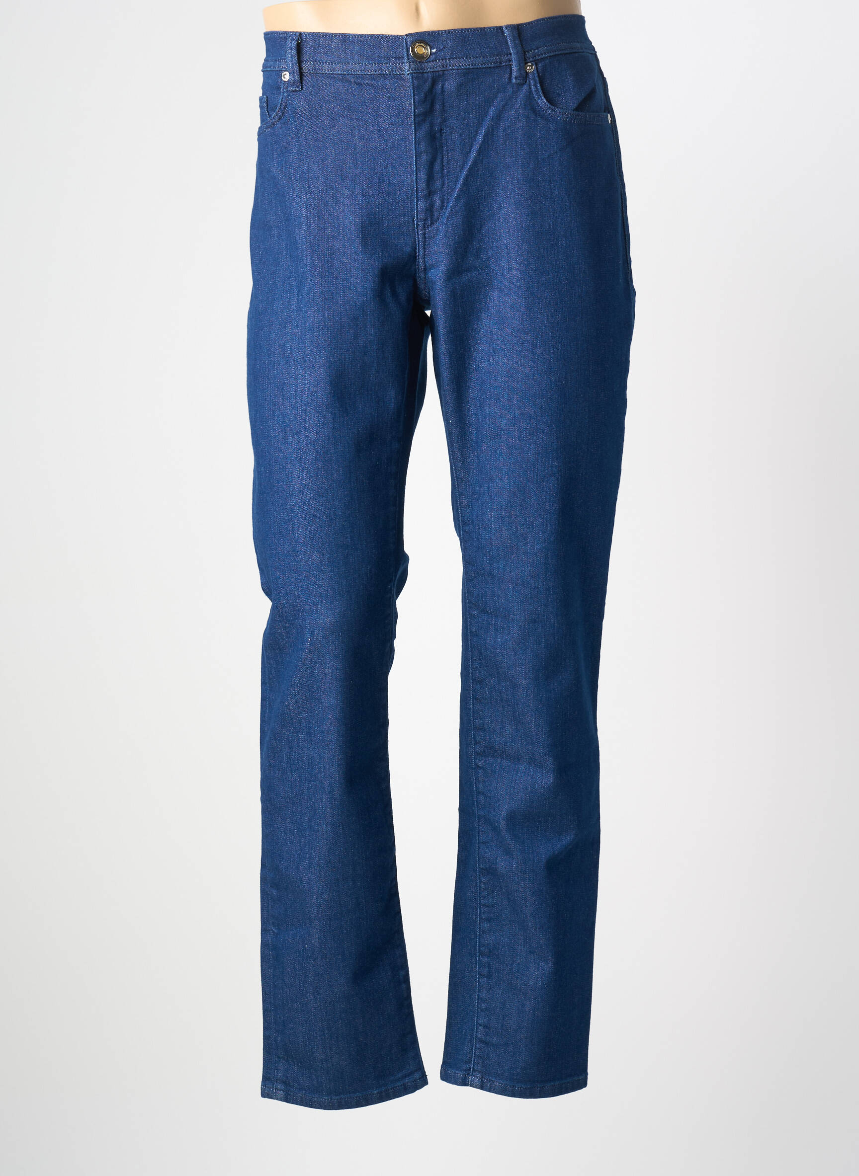 Lieknos džinsai brutinis audimas normala dydis mėlyna TRUSSARDI JEANS vyras