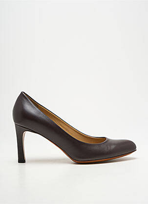 Aukštakulniai satino audinys kulnas nuo 7 iki 9 cm rudas JIL SANDER moteris