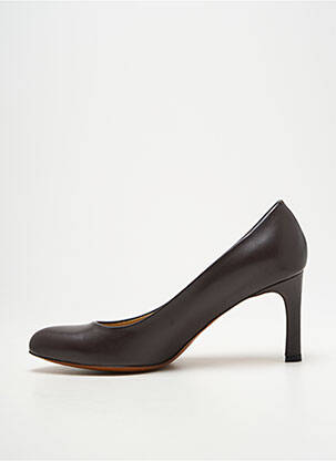 Aukštakulniai satino audinys kulnas nuo 7 iki 9 cm rudas JIL SANDER moteris