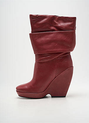 Batai/botai satino audinys 10 cm ir daugiau aukštakulniai raudona MARC BY MARC JACOBS moteris