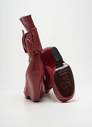 Batai/botai satino audinys 10 cm ir daugiau aukštakulniai raudona MARC BY MARC JACOBS moteris