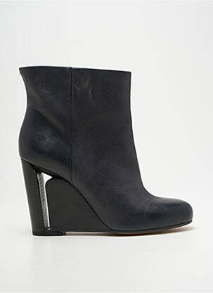 Batai/botai satino audinys 10 cm ir daugiau aukštakulniai juodas MAISON MARTIN MARGIELA moteris