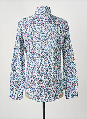 Ilgomis rankovėmis marškinys centrinė iškirptė baltas EDEN PARK vyras