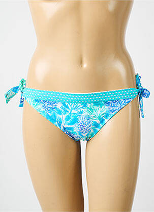 Maudymosi kelnaitės fantazijos raštas bikini mėlyna JESSY BEACHWEAR moteris
