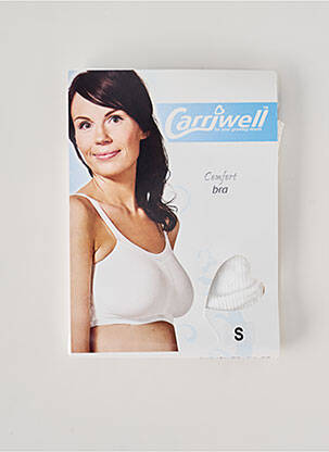 Nėštumo apatinis trikotažas tamprumas baltas CARRIWELL moteris