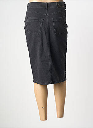 Pusilgis sijonas tamprumas juodas STREET ONE moteris