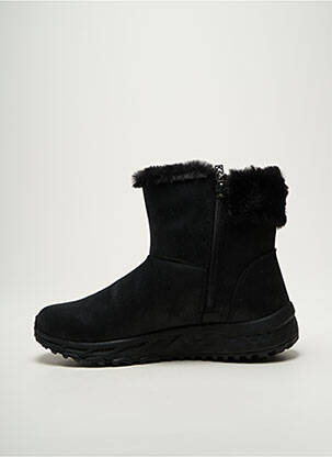 Batai/botai apvalus mygtukas plokščias kulnas iki 3 cm juodas SKECHERS moteris