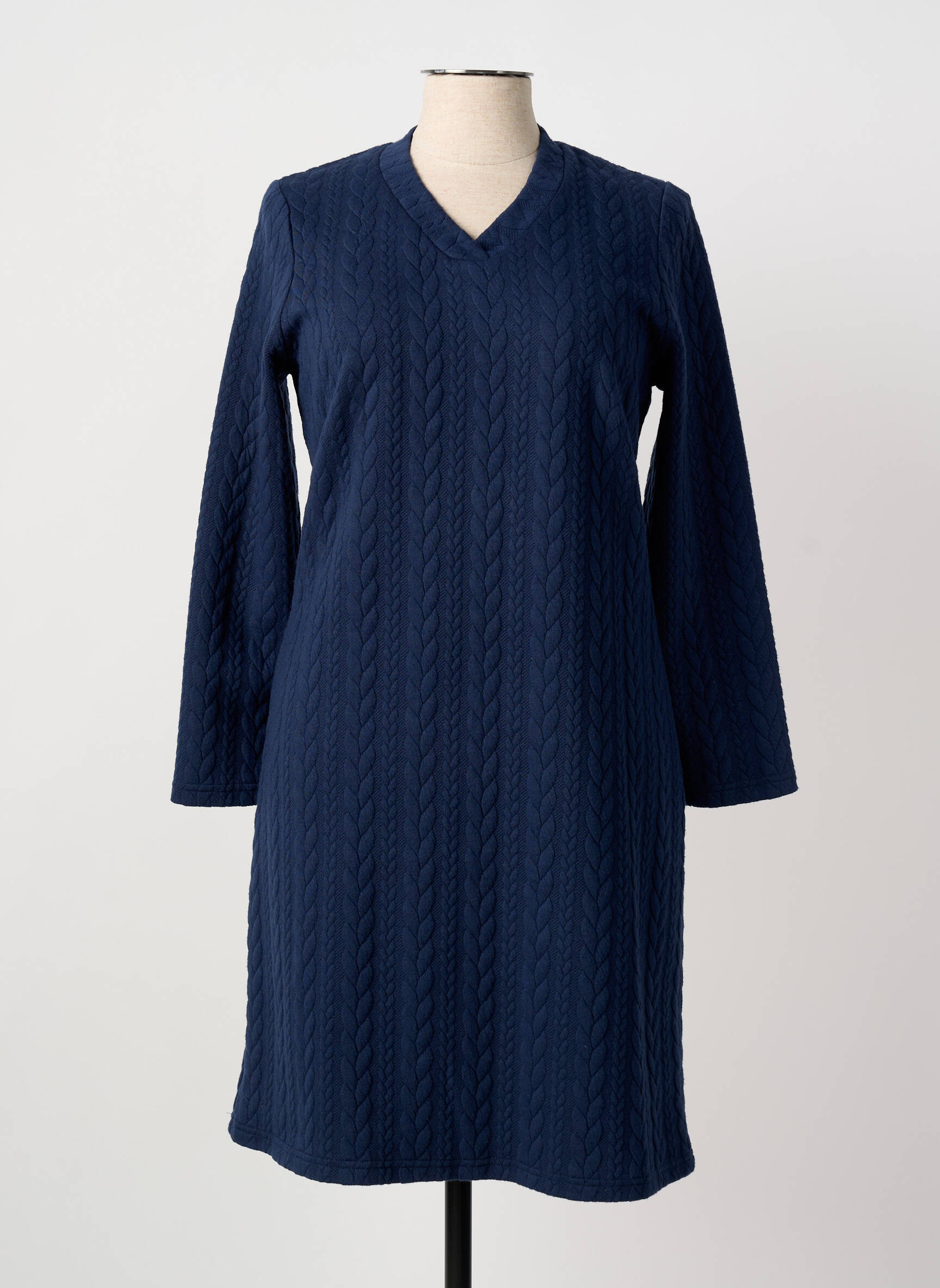 Pusilgių suknelė ilgos rankovės ilgos rankovės mėlyna MERI & ESCA moteris