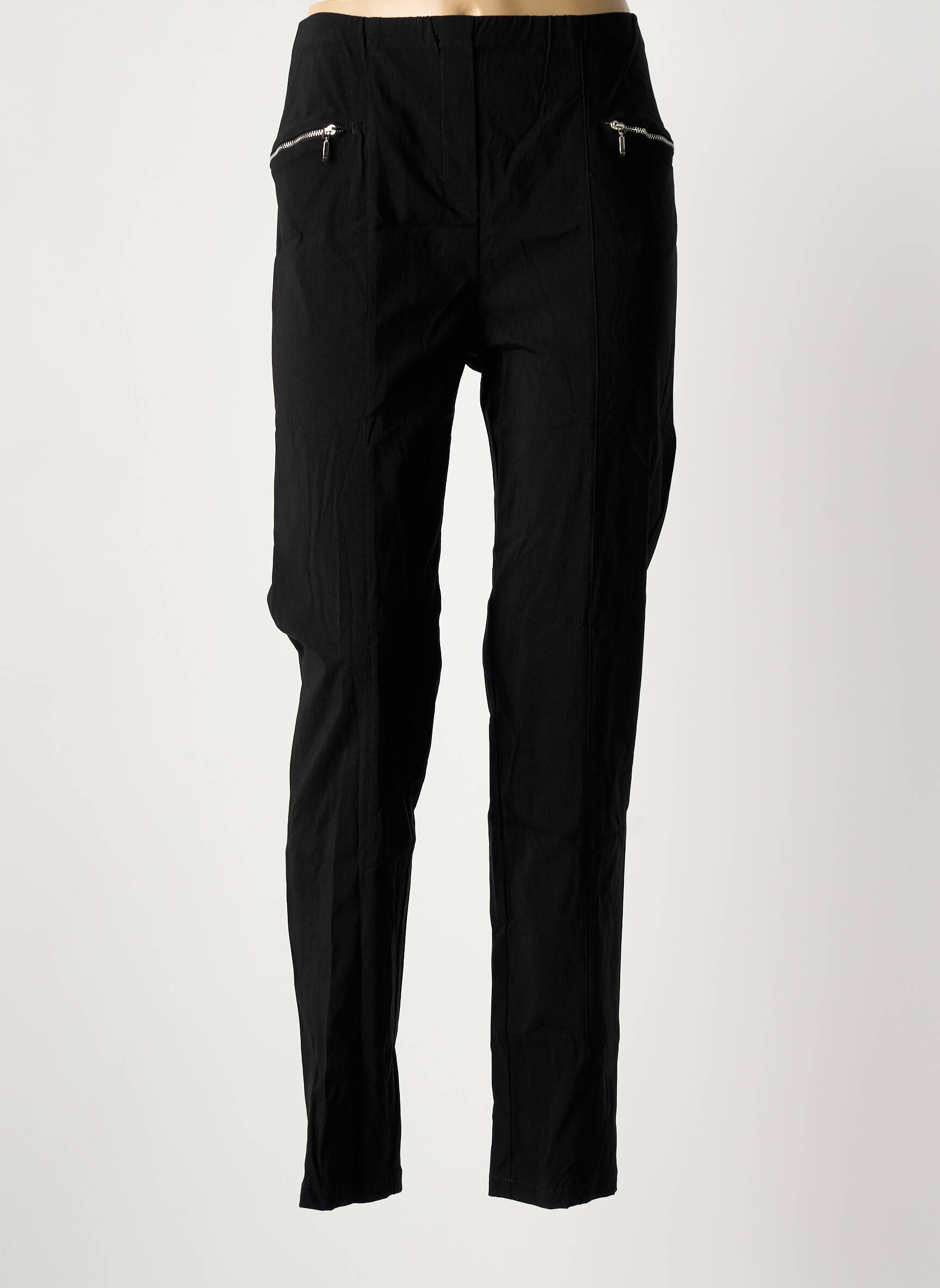 Jegging jersey audinys normala dydis juodas GRIFFON moteris