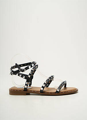 Sandalai/nu pėdos lygus medžiaga plokščias kulnas iki 3 cm juodas STEVE MADDEN moteris