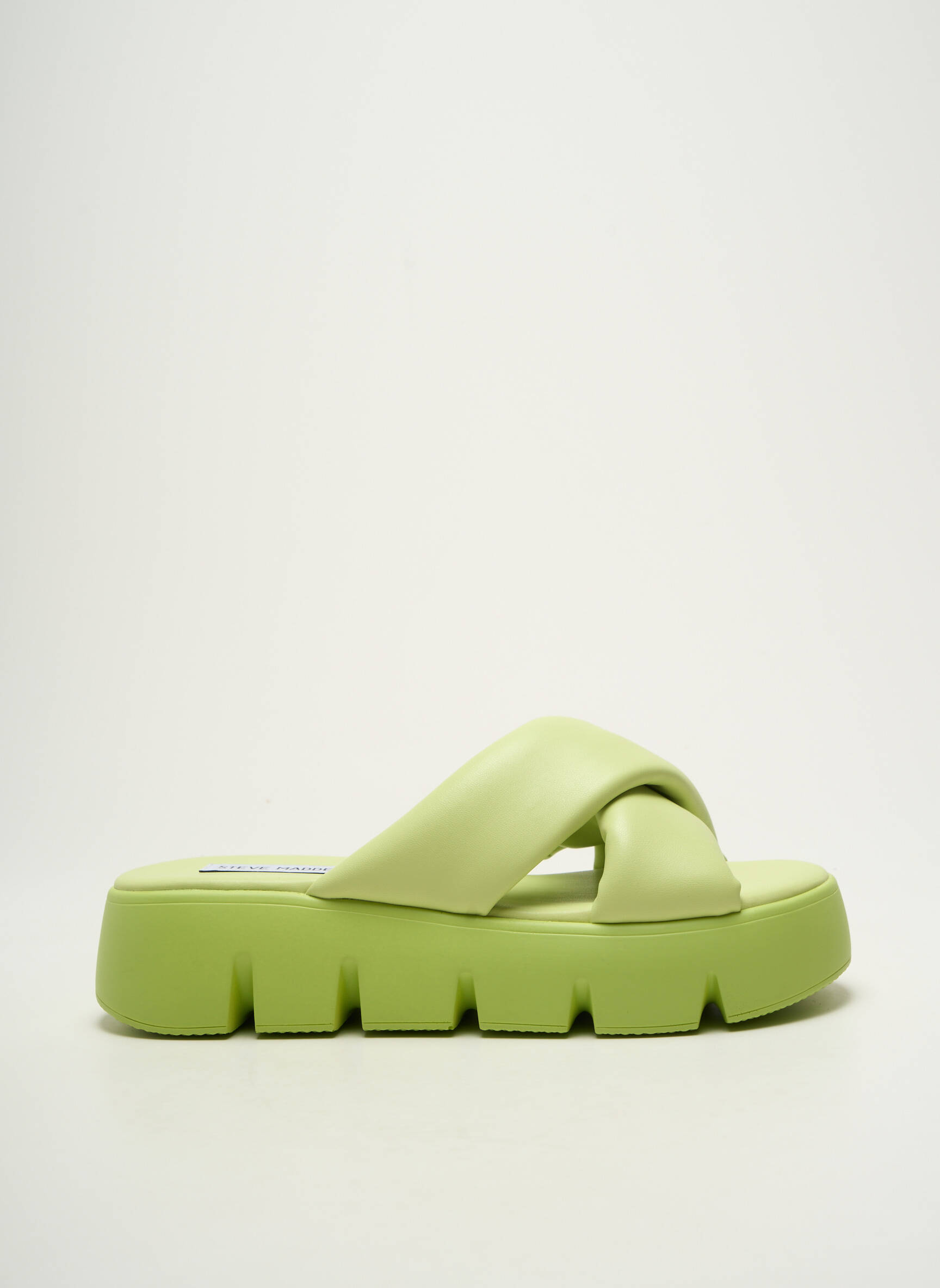 Mule/sabotai atvira pabaiga kulnas nuo 4 iki 6 cm žalias STEVE MADDEN moteris