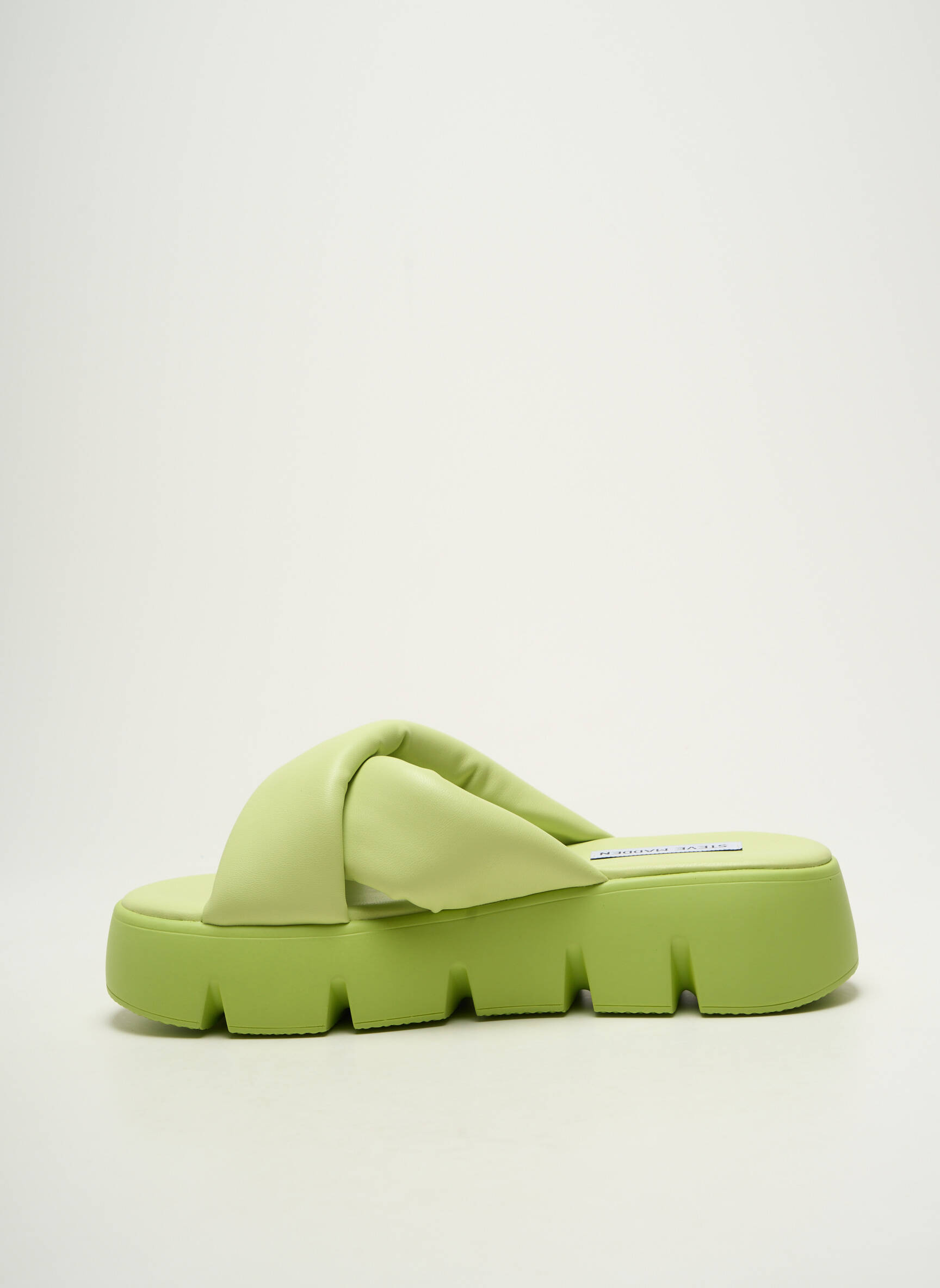 Mule/sabotai atvira pabaiga kulnas nuo 4 iki 6 cm žalias STEVE MADDEN moteris