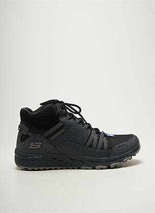 Bėgimo bateliai apvalus mygtukas plokščias kulnas iki 3 cm pilka SKECHERS moteris