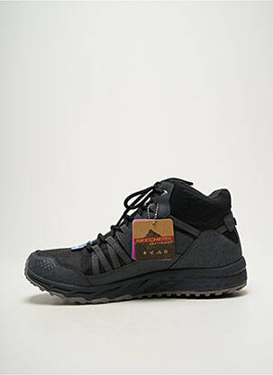 Bėgimo bateliai apvalus mygtukas plokščias kulnas iki 3 cm pilka SKECHERS moteris
