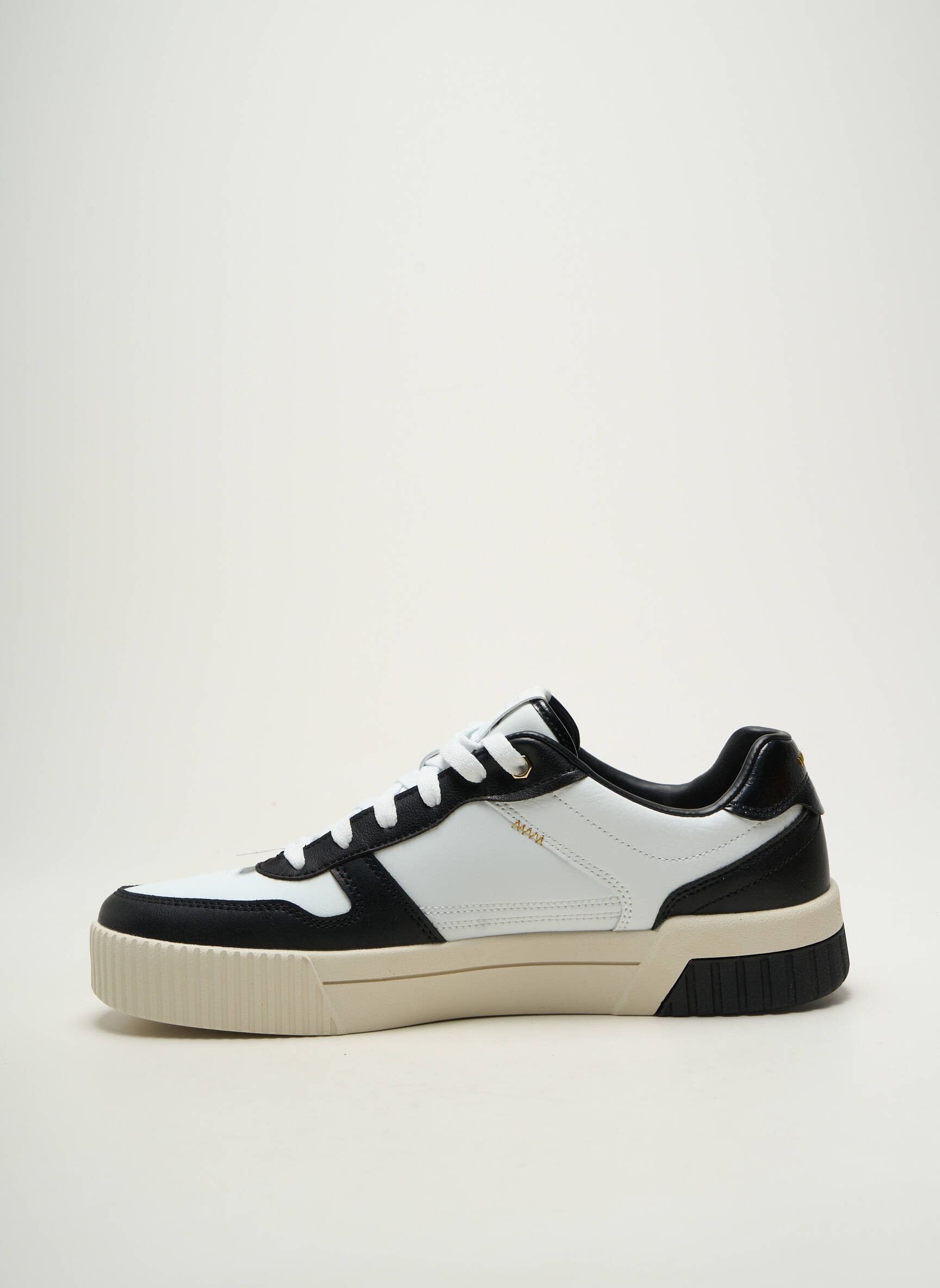 Bėgimo bateliai apvalus mygtukas plokščias kulnas iki 3 cm baltas SKECHERS moteris