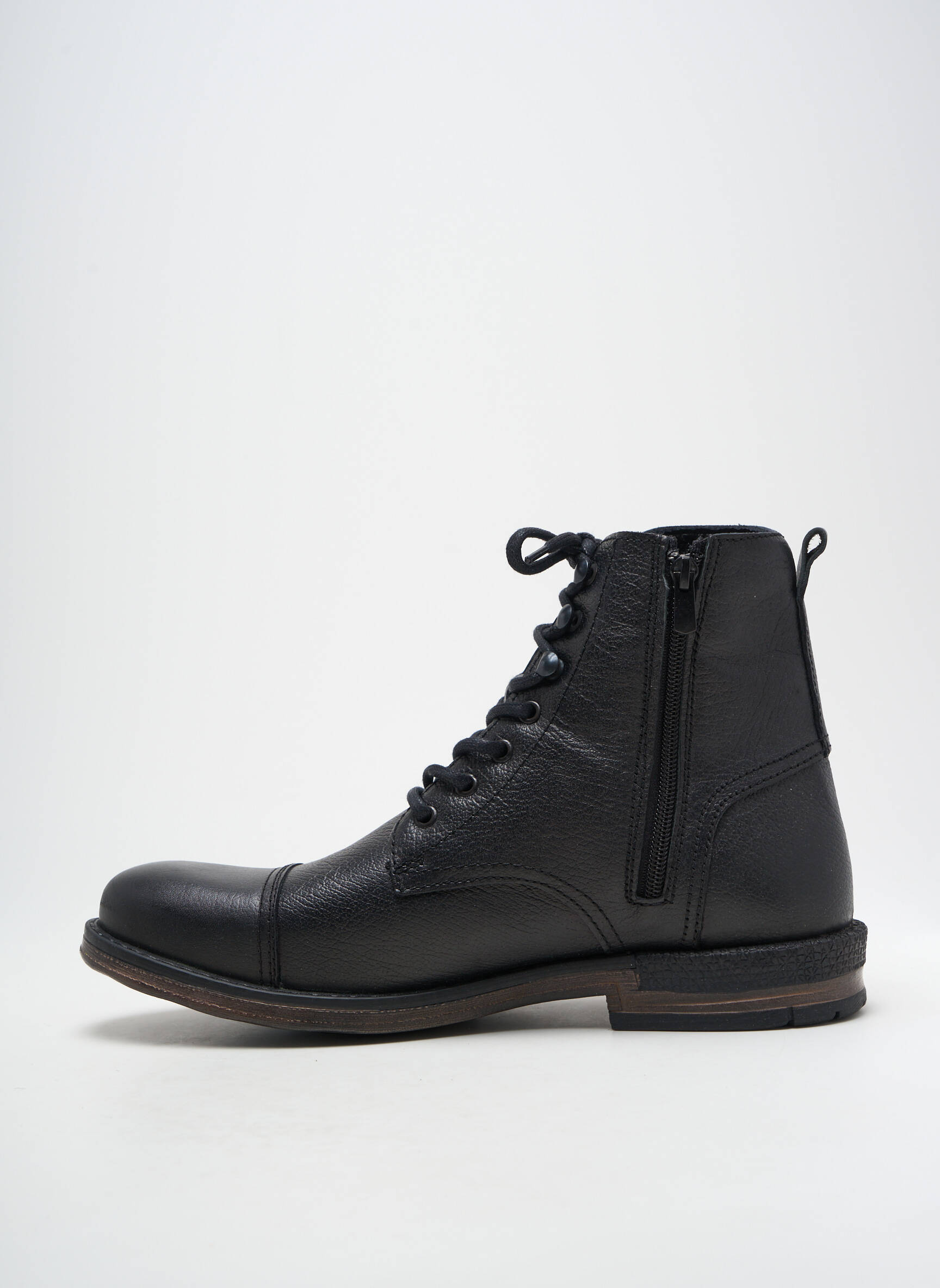 Batai/botai satino audinys žemas kulnas juodas HOOPER SHOES vyras