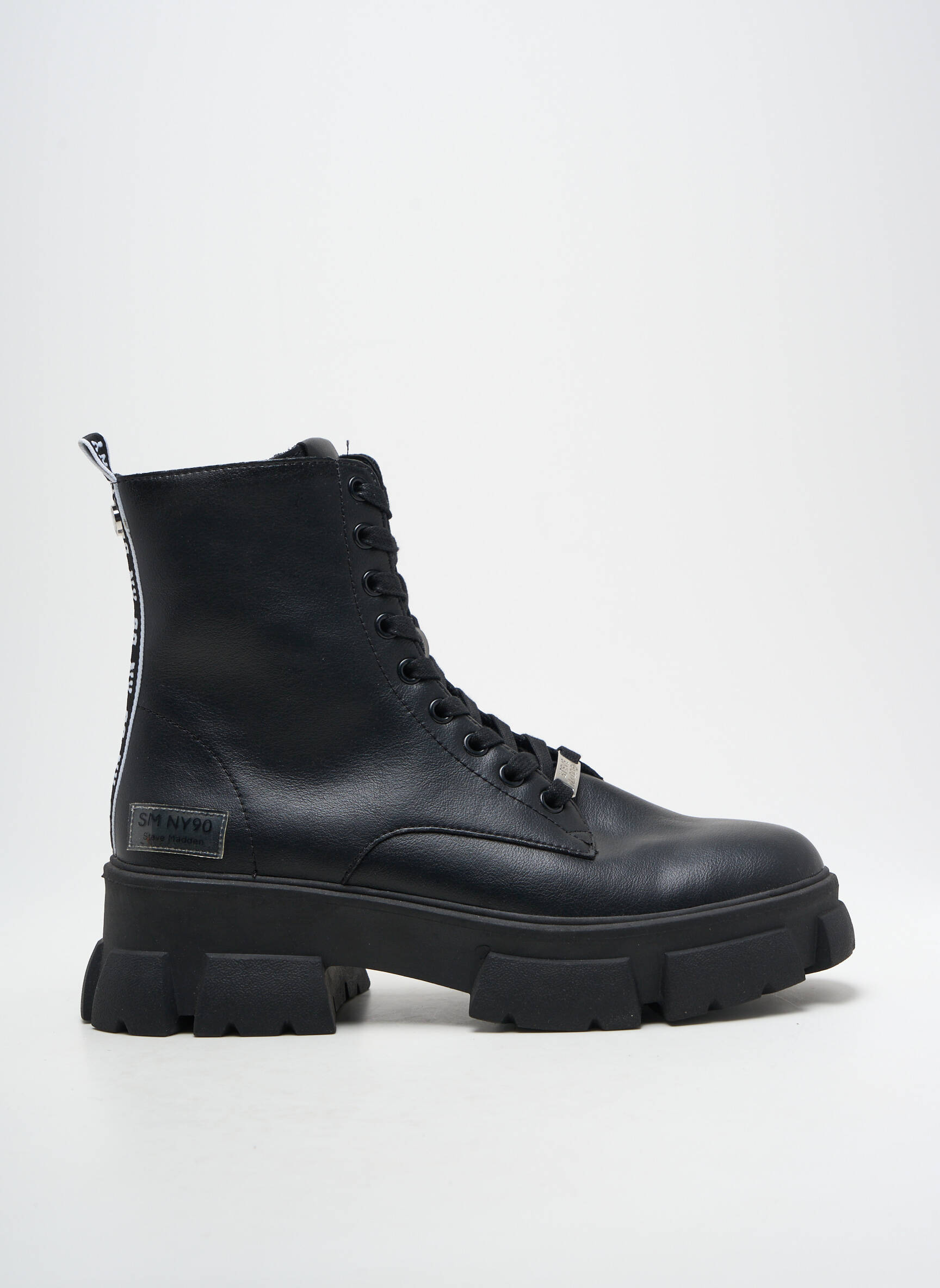 Batai/botai satino audinys kulnas nuo 4 iki 6 cm juodas STEVE MADDEN moteris