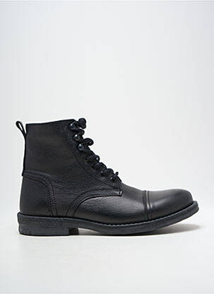 Batai/botai satino audinys žemas kulnas juodas HOOPER SHOES vyras