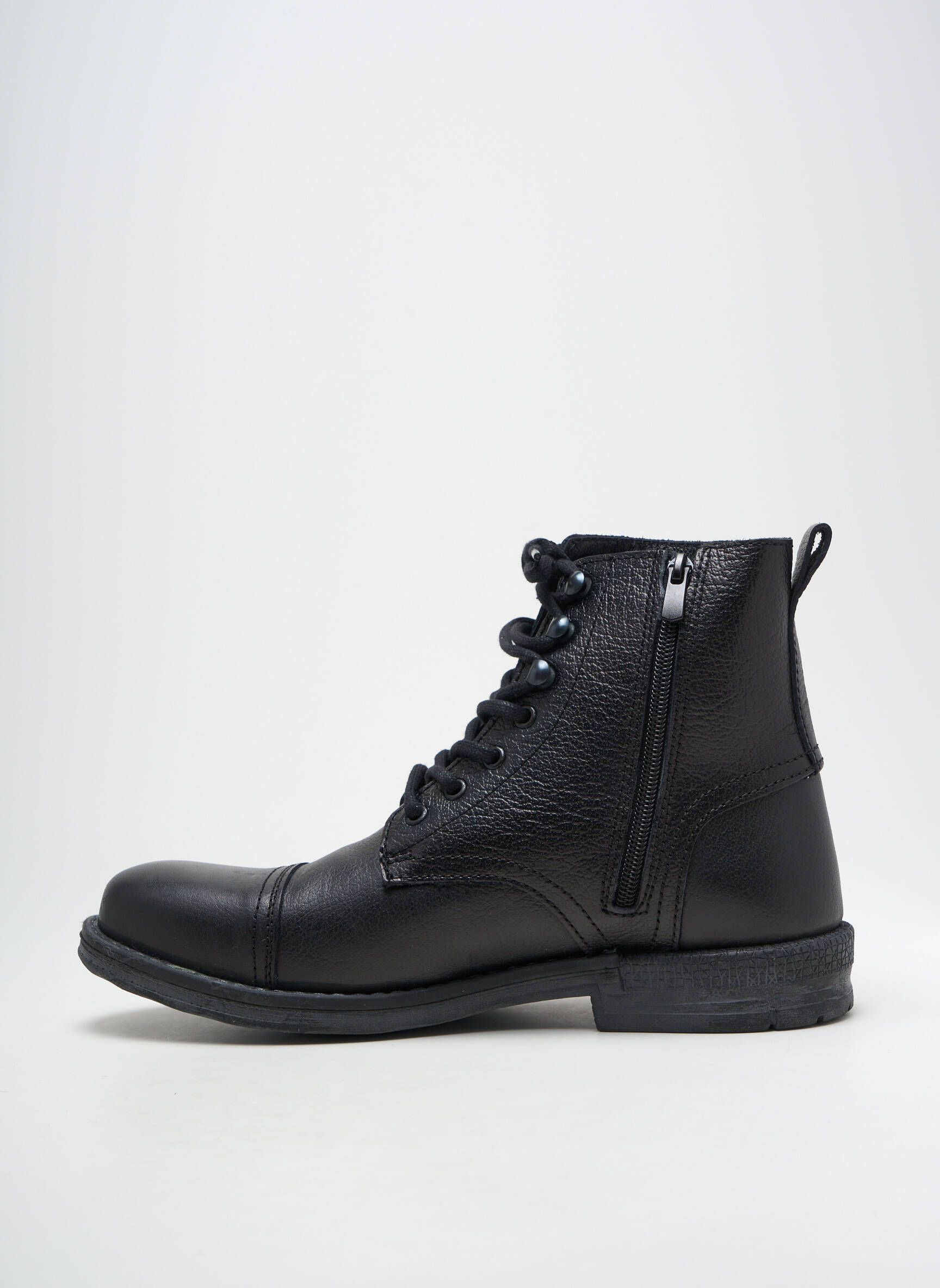 Batai/botai satino audinys žemas kulnas juodas HOOPER SHOES vyras
