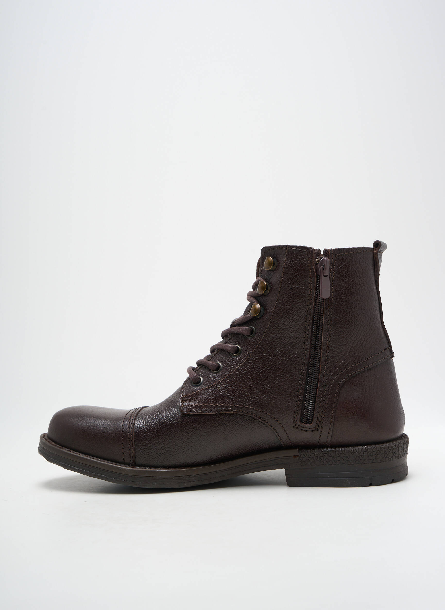 Batai/botai satino audinys žemas kulnas rudas HOOPER SHOES vyras
