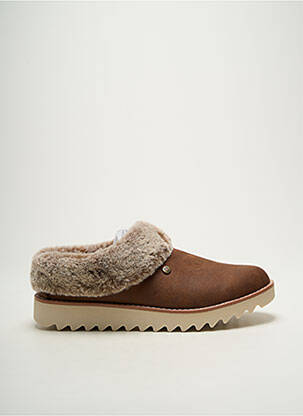 Mule/sabotai plokščias kulnas iki 3 cm rudas SKECHERS moteris