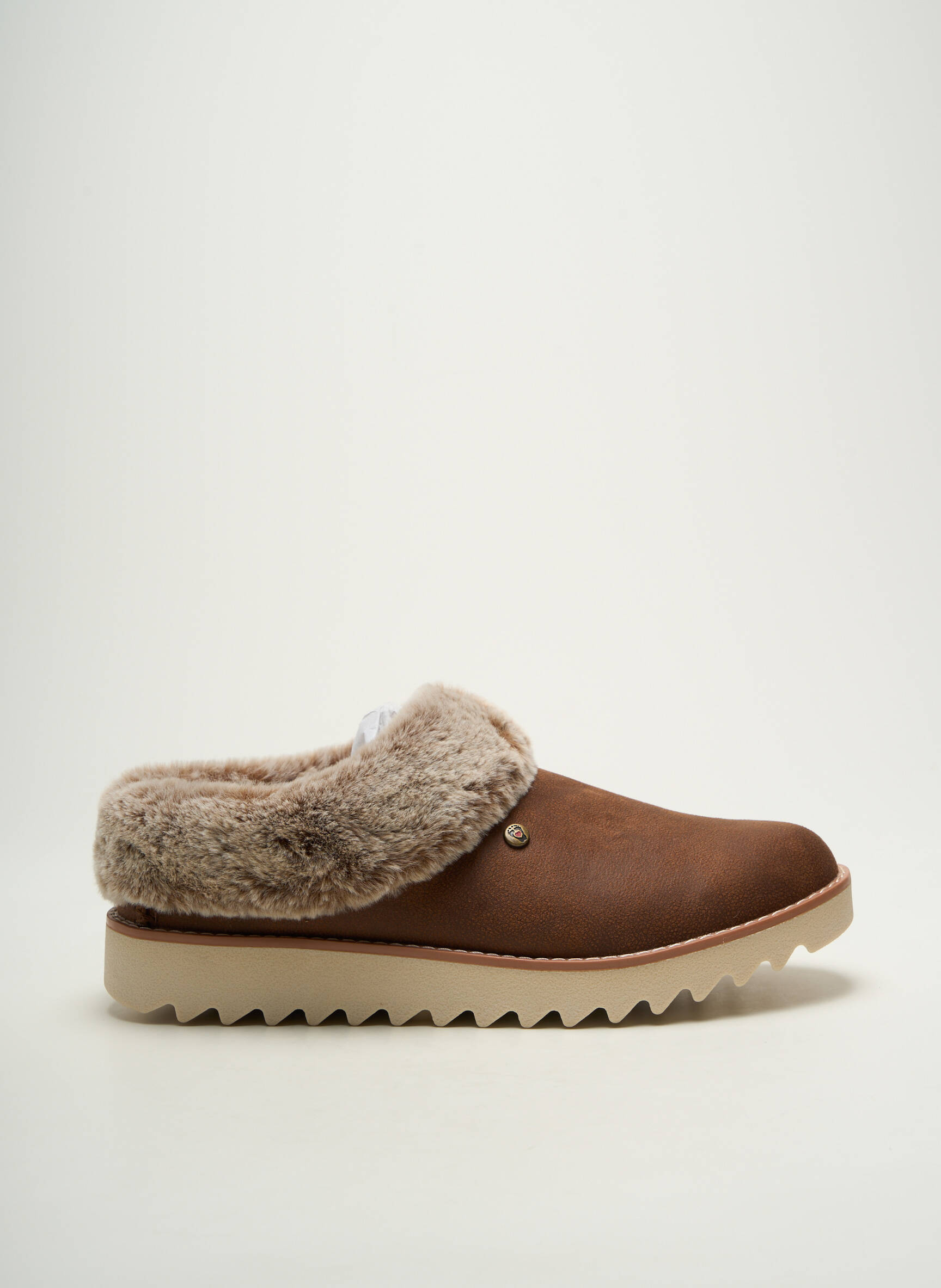 Mule/sabotai plokščias kulnas iki 3 cm rudas SKECHERS moteris
