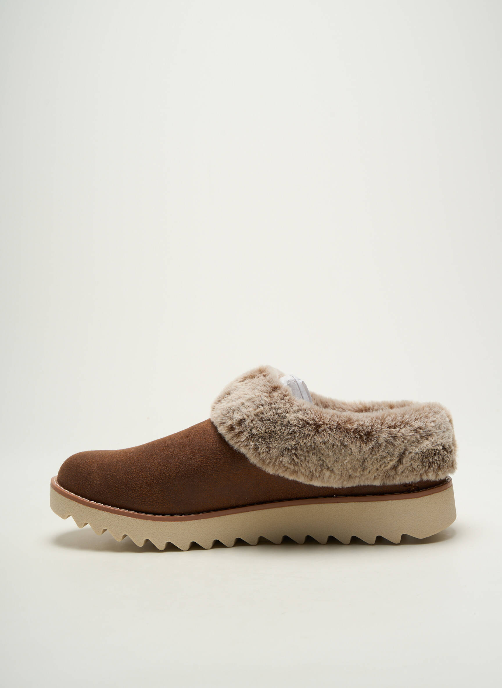 Mule/sabotai plokščias kulnas iki 3 cm rudas SKECHERS moteris