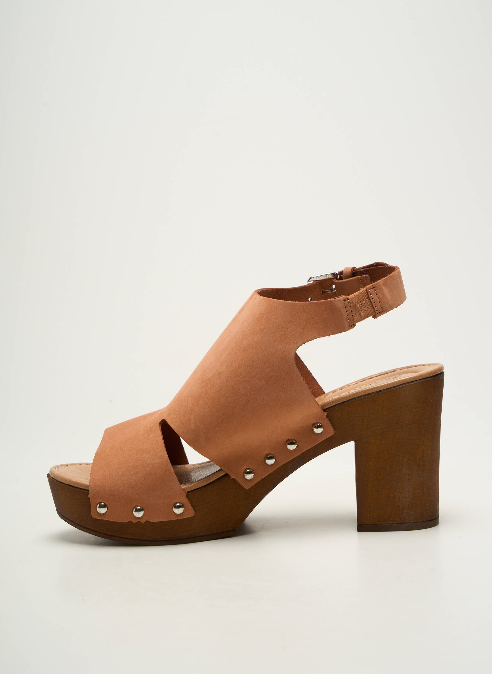 Sandalai/nu pėdos užsegimas kilpa(s) kulnas nuo 7 iki 9 cm rožinė BLACKSTONE moteris
