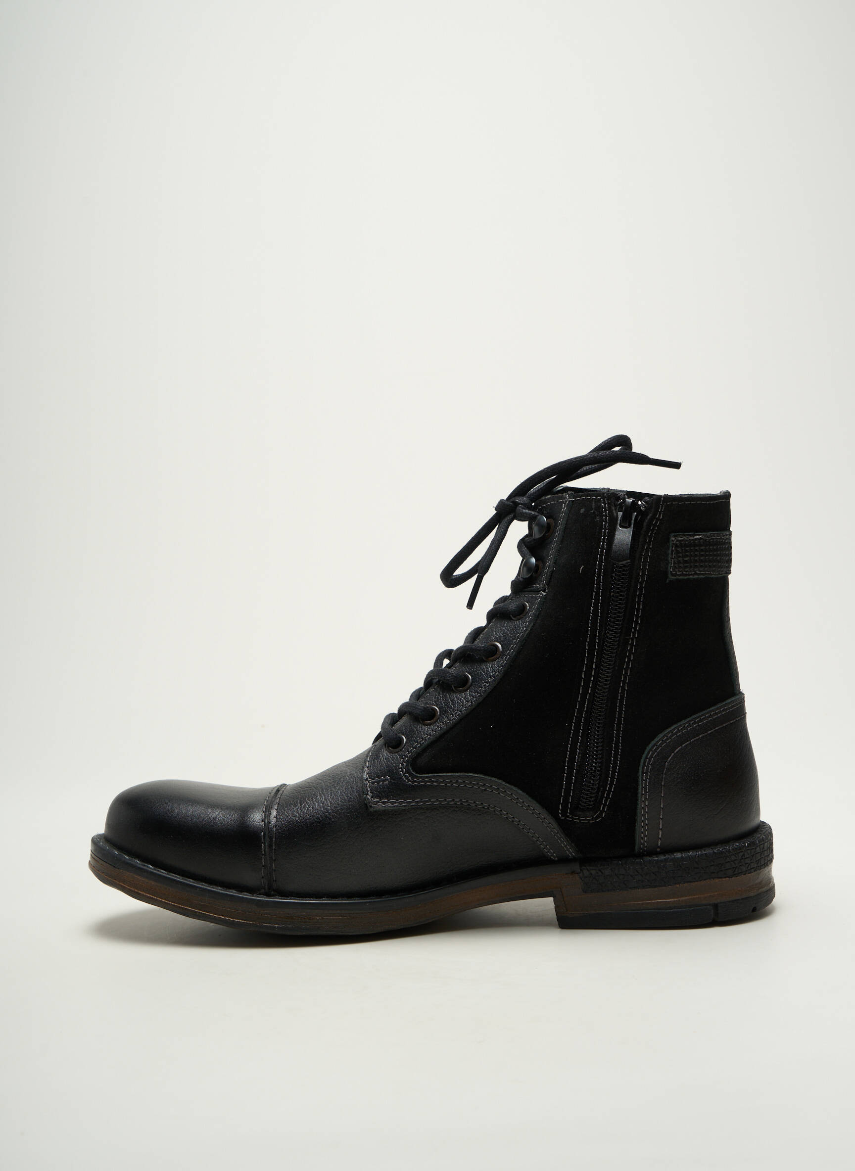 Batai/botai satino audinys žemas kulnas juodas HOOPER SHOES vyras