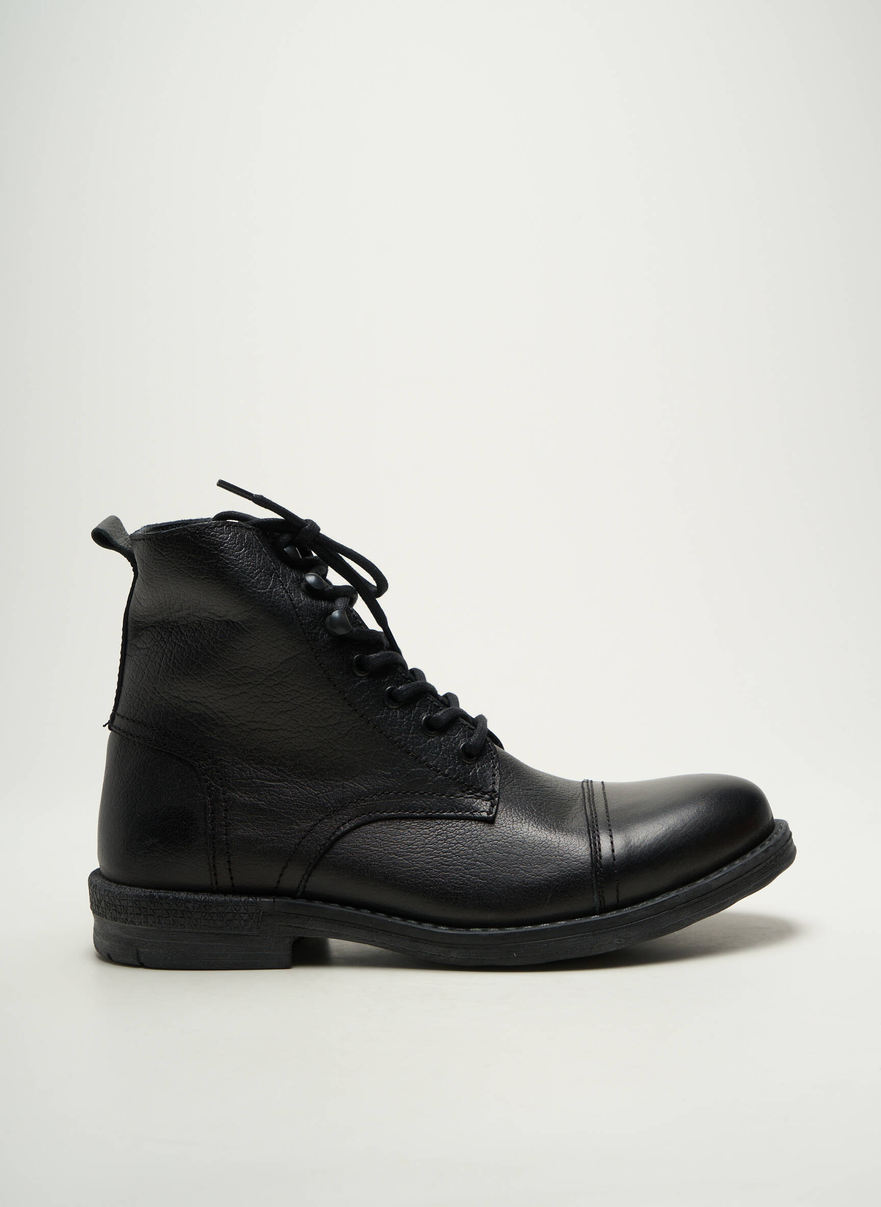 Batai/botai satino audinys žemas kulnas juodas HOOPER SHOES vyras