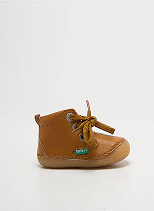 Bateliai platforma platforma rudas KICKERS berniukas