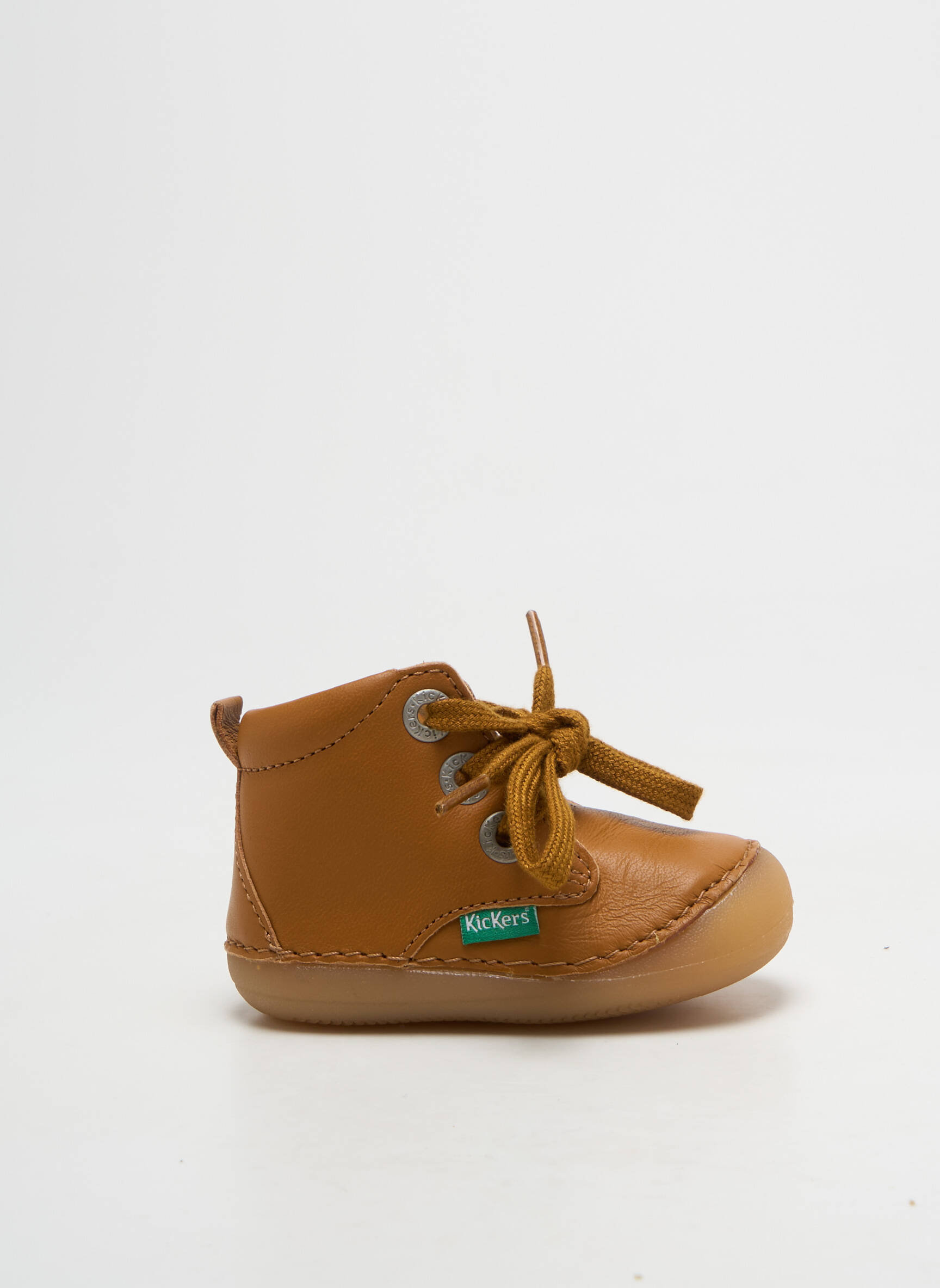 Bateliai platforma platforma rudas KICKERS berniukas