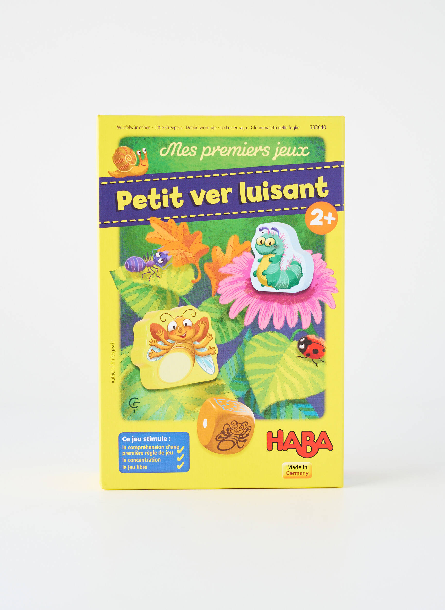 Įvairūs priedai fantazijos raštas geltona HABA vaikas