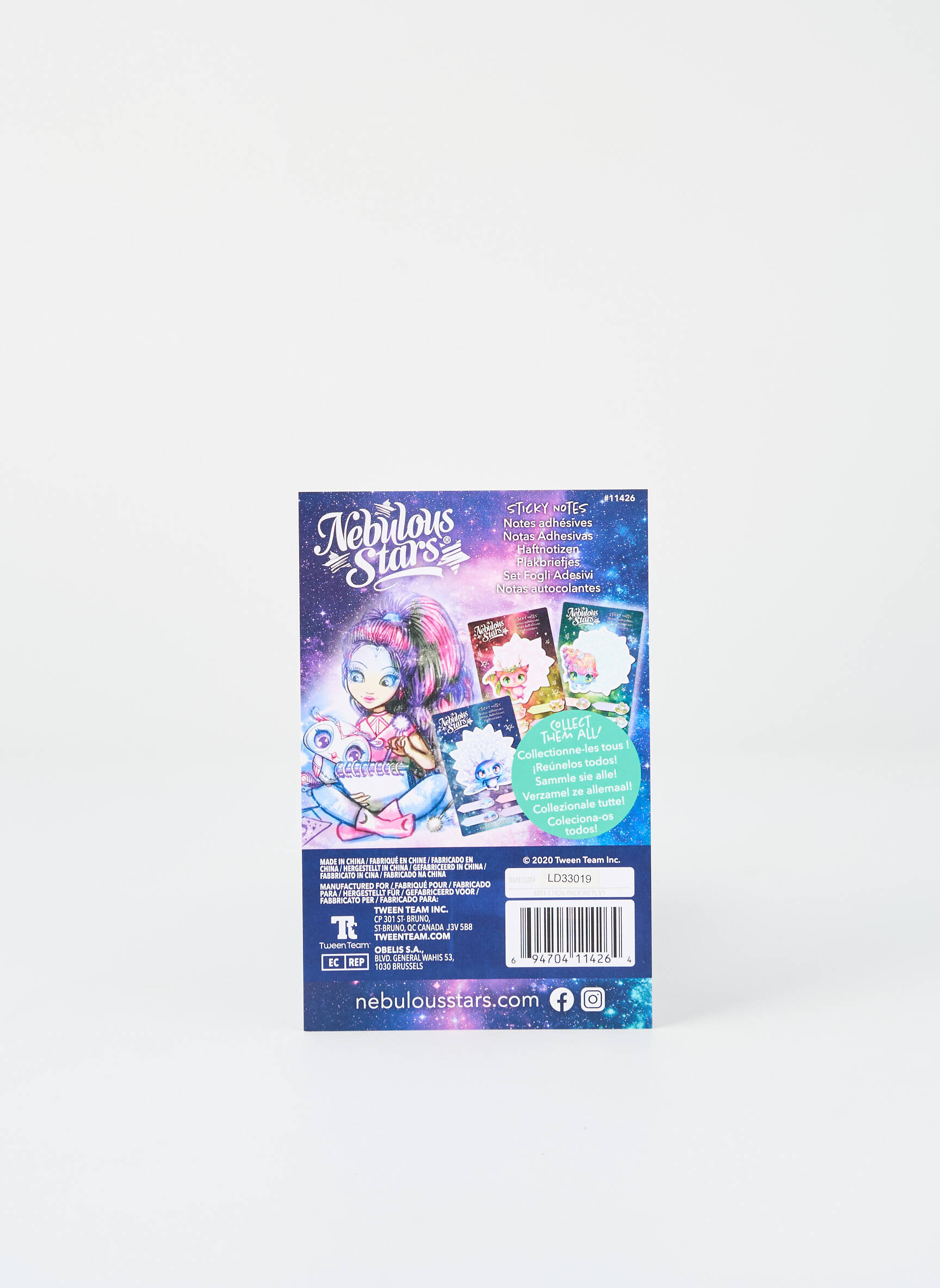 Įvairūs priedai fantazijos raštas violetinis NEBULOUS STARS mergina