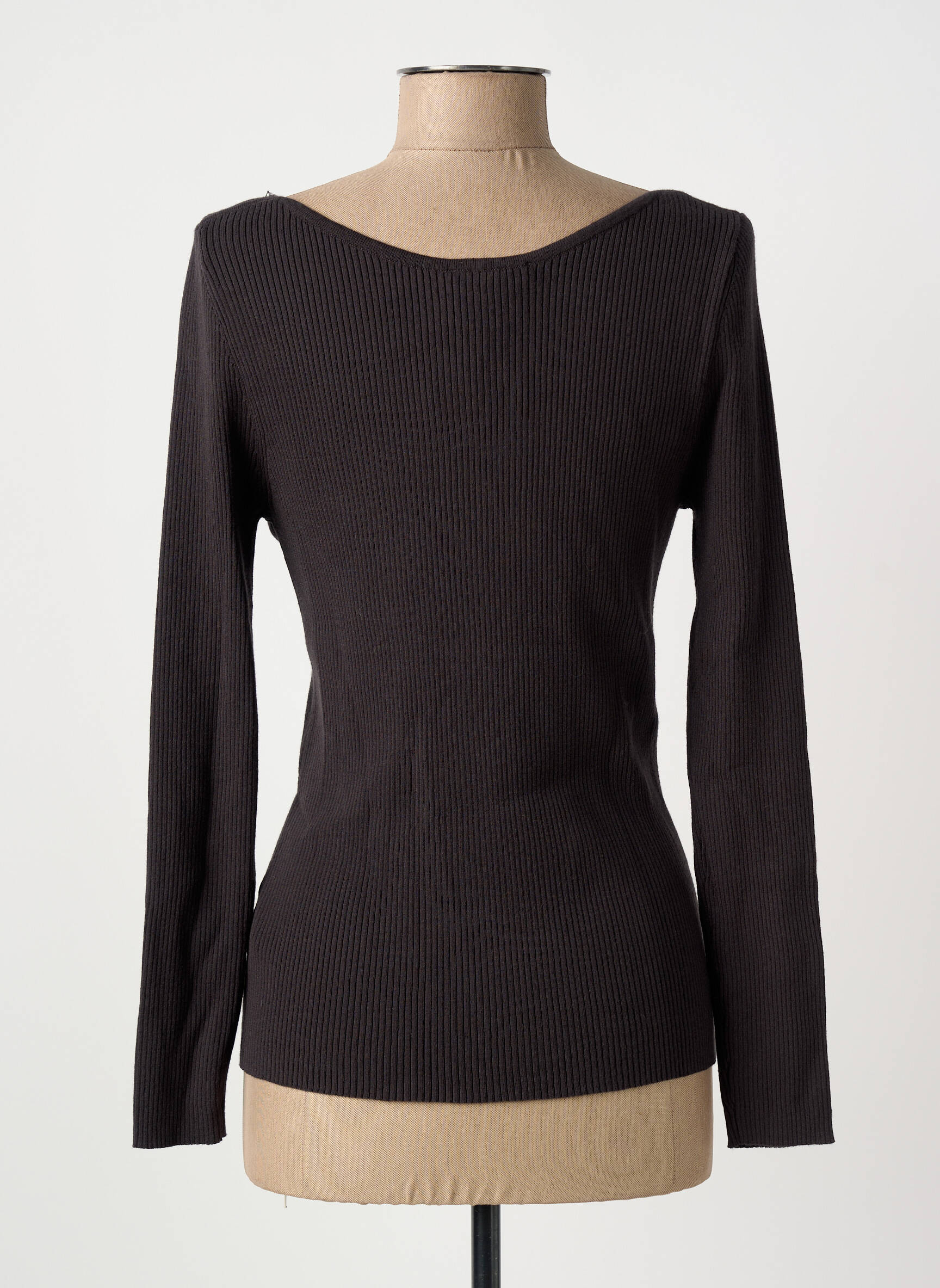 Viršūnė ilgos rankovės ilgos rankovės juodas GRACE & MILA moteris