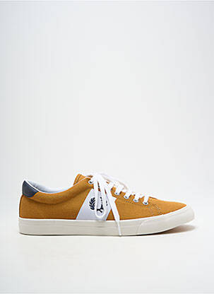 Bėgimo bateliai apvalus mygtukas apvalus mygtukas geltona FRED PERRY vyras