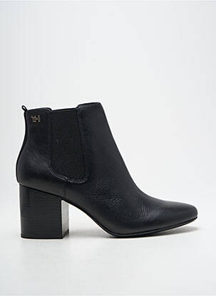 Batai/botai satino audinys kulnas nuo 4 iki 6 cm juodas TOMMY HILFIGER moteris