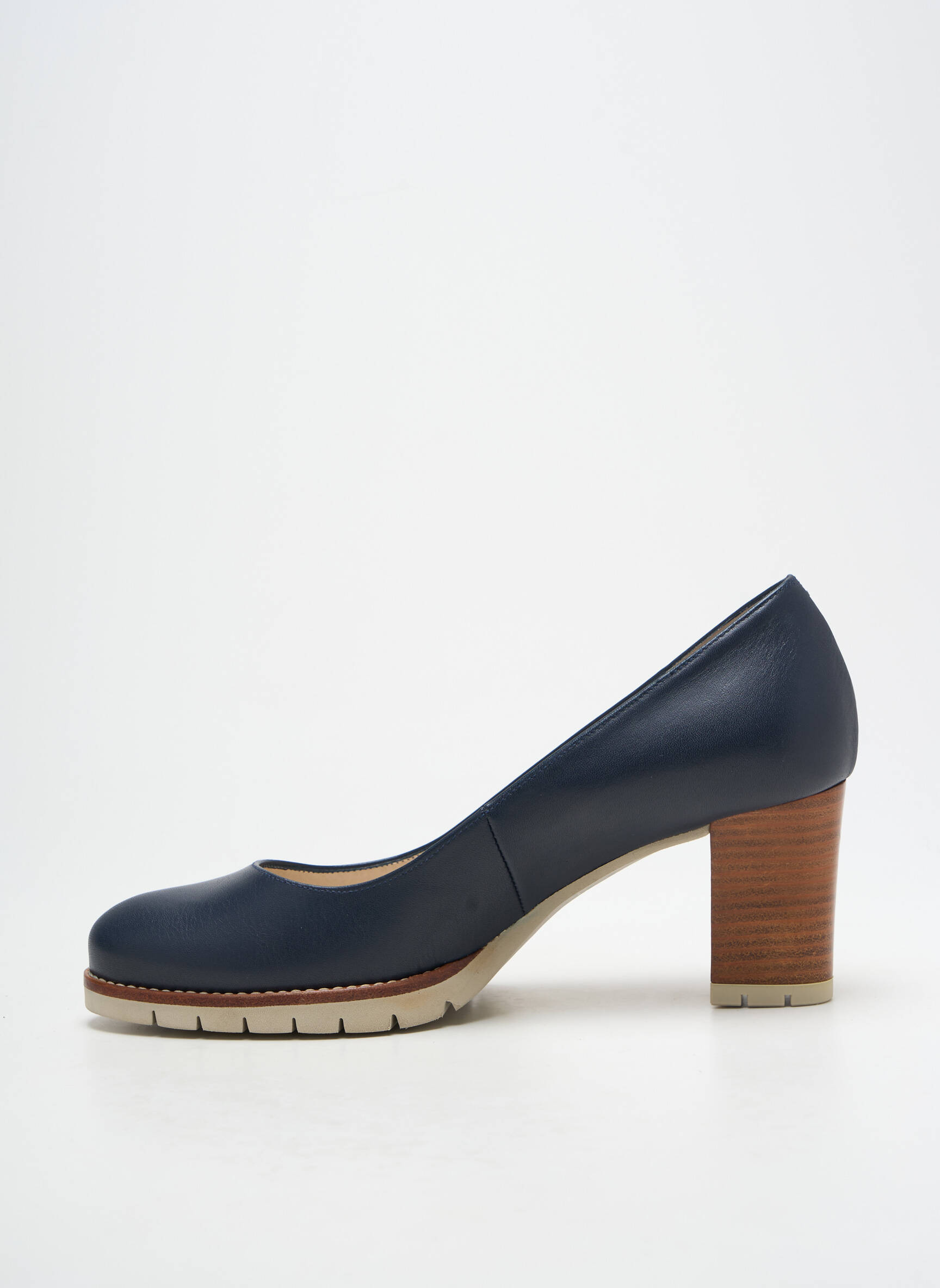 Balerinos lygus audinys kulnas nuo 7 iki 9 cm mėlyna GADEA moteris