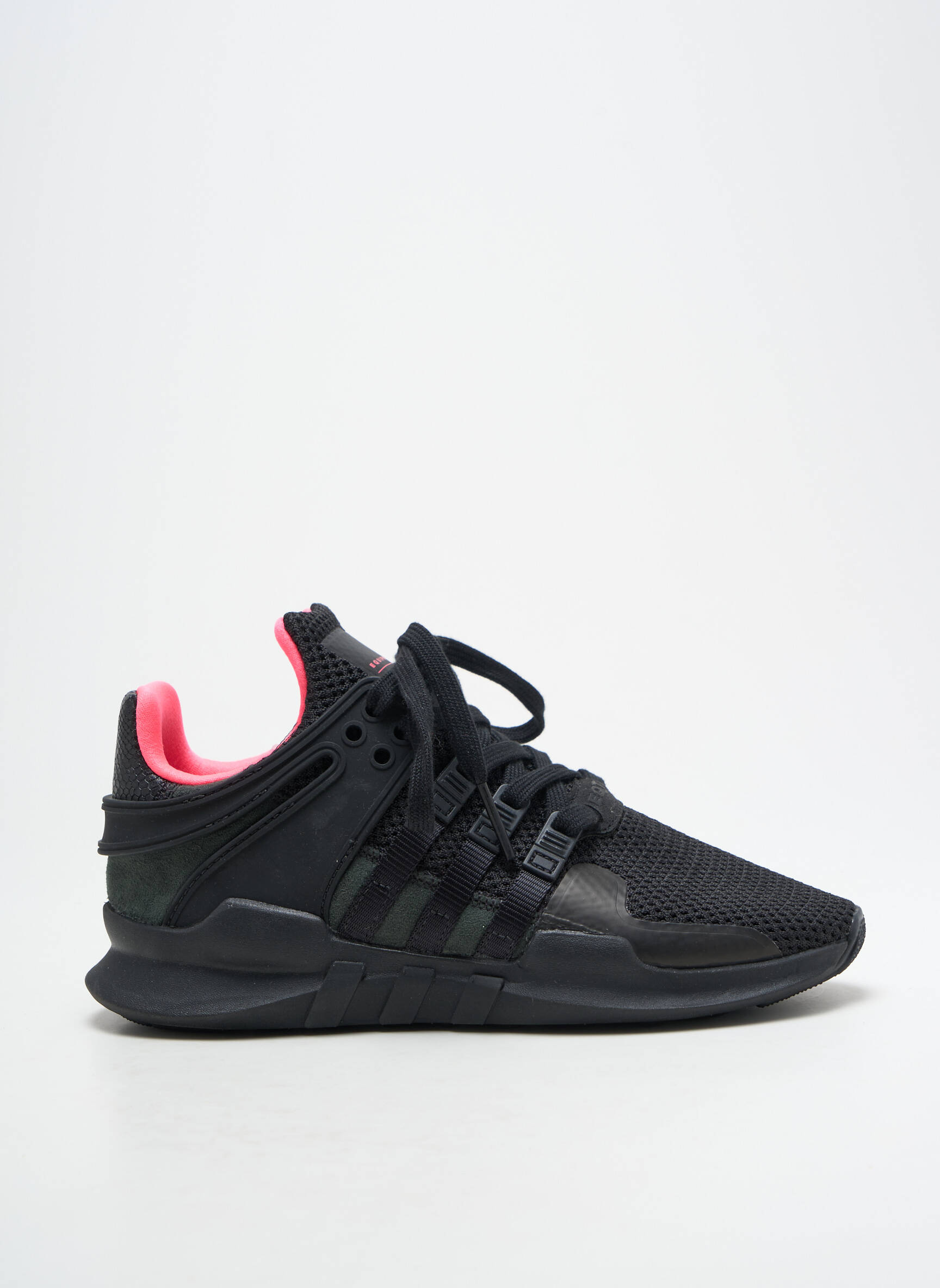 Bėgimo bateliai apvalus mygtukas apvalus mygtukas juodas ADIDAS unisexas