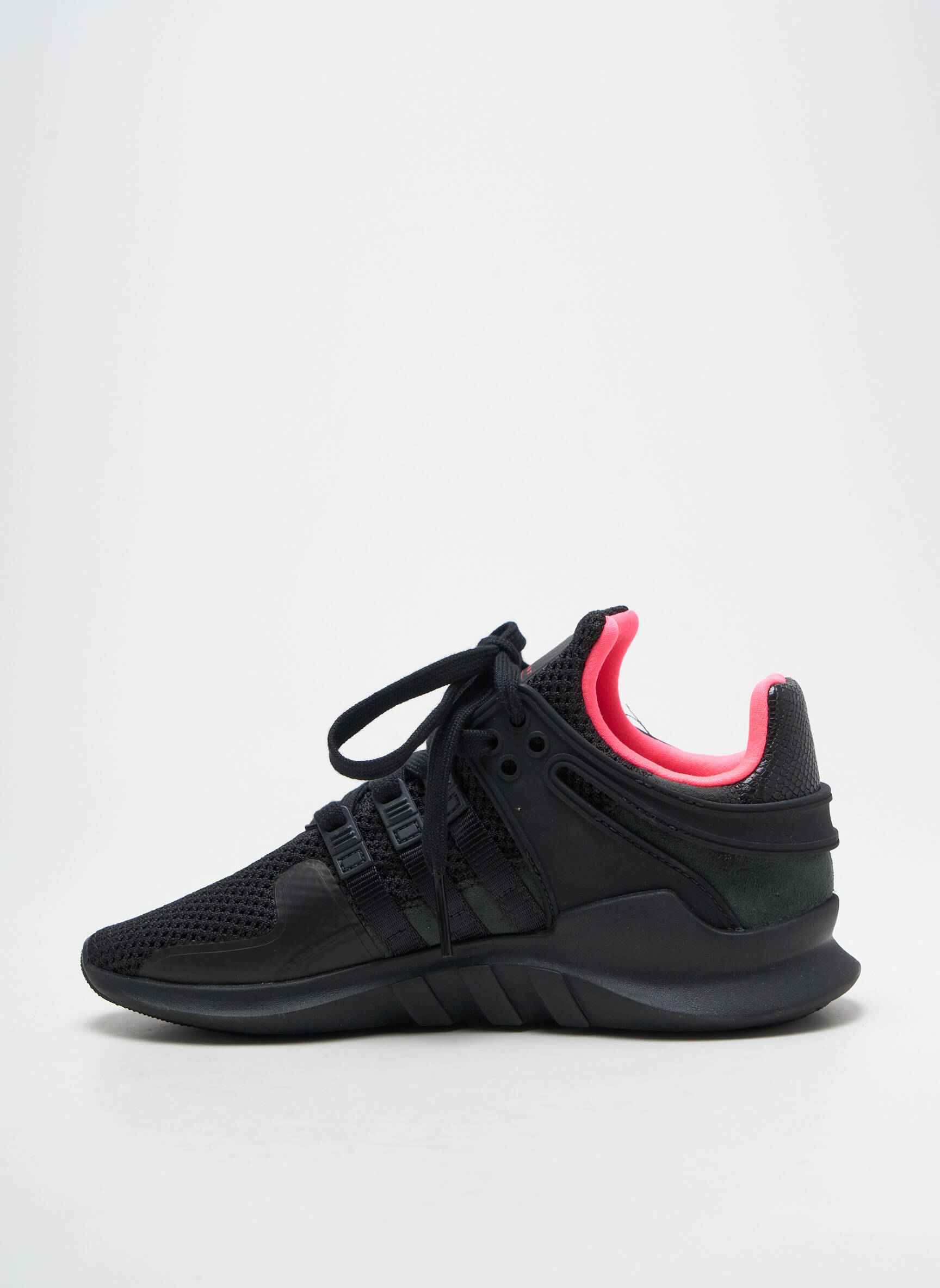 Bėgimo bateliai apvalus mygtukas apvalus mygtukas juodas ADIDAS unisexas
