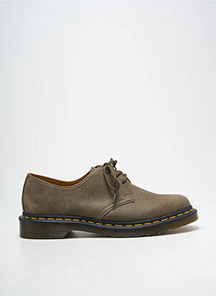 Derbiai apvalus mygtukas žemas kulnas žalias DR MARTENS vyras