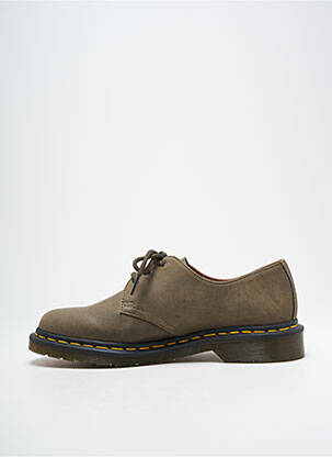 Derbiai apvalus mygtukas žemas kulnas žalias DR MARTENS vyras