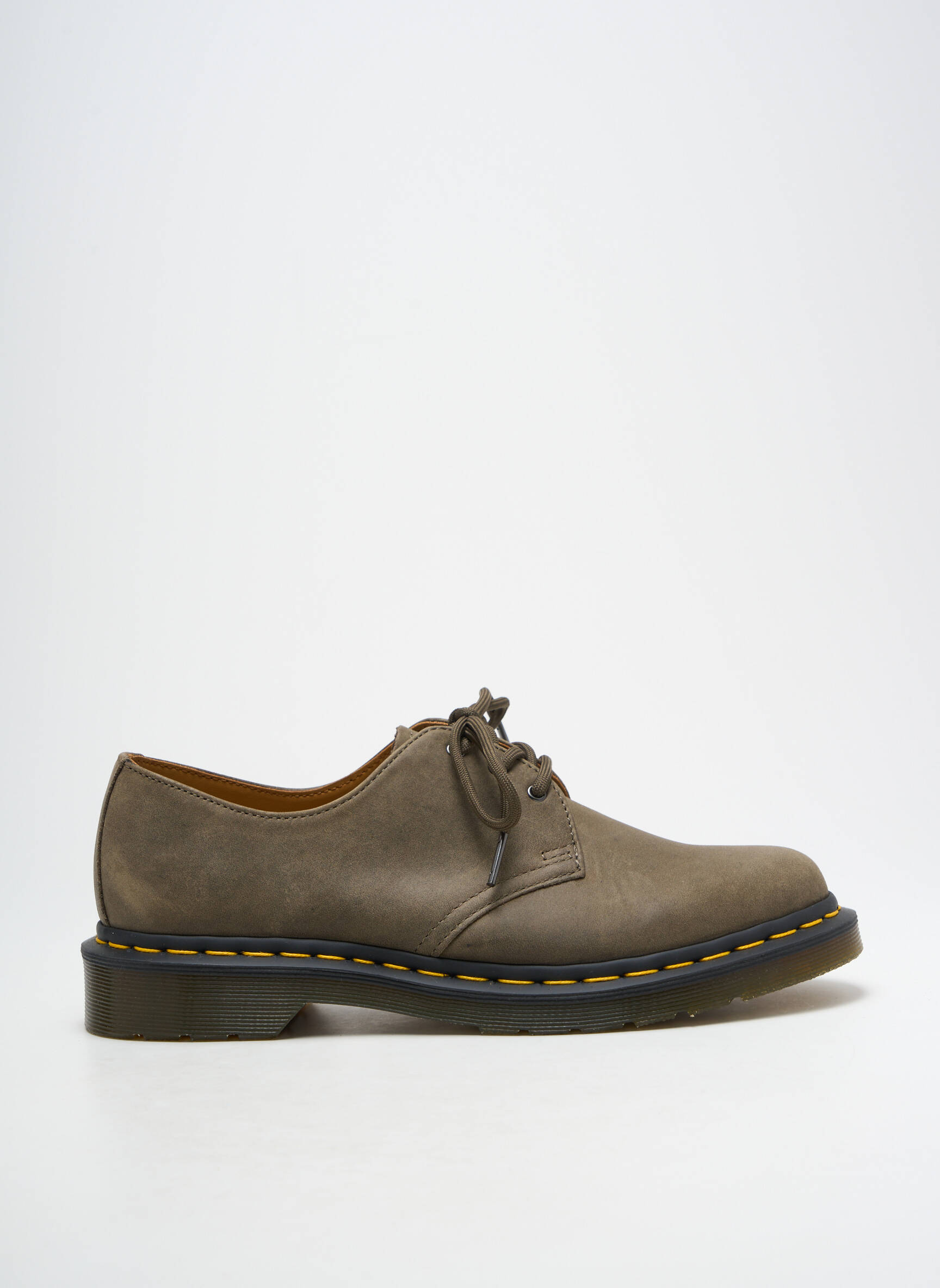 Derbiai apvalus mygtukas žemas kulnas žalias DR MARTENS vyras